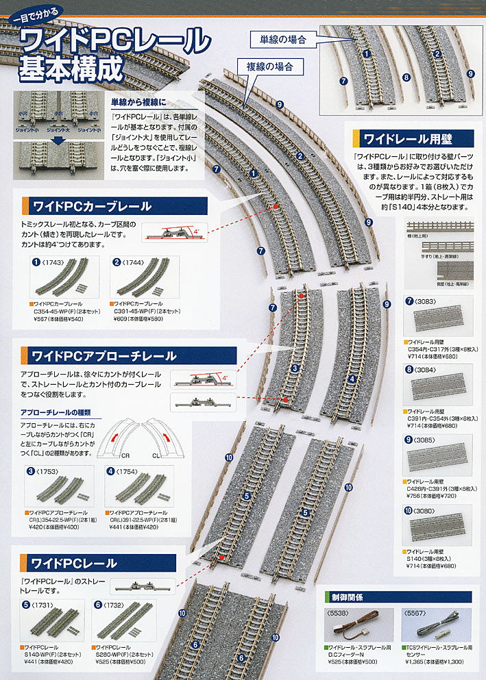 Tomix ワイドレール その他 - 鉄道模型